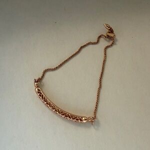 Kendra Scott rose gold bracelet